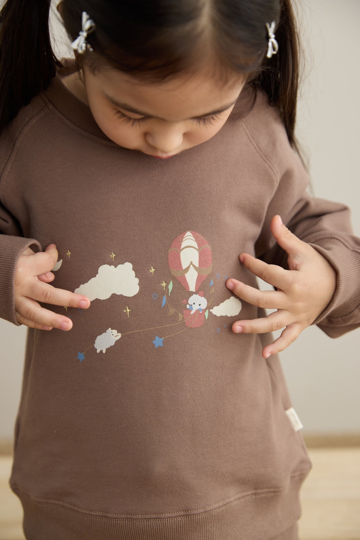 Toddler Organic French Terry Hooded Sweatshirt-Fantasy