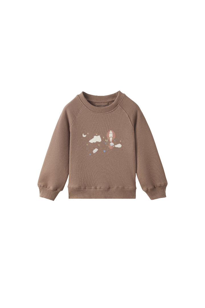 Toddler Organic French Terry Hooded Sweatshirt-Fantasy