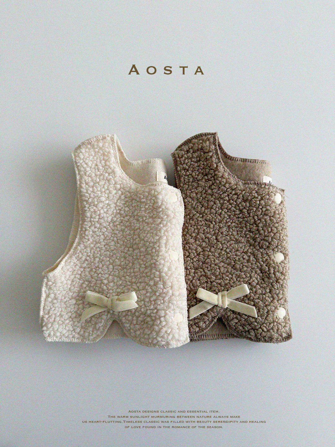 Winter rosttle vest - Beige